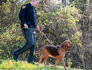 Deputy Bates and Sammy